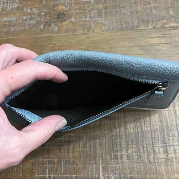 Lavemi RFID Blocking Ultra Slim Real Leather Credit Card Holder Clutch Wallet - Picture 5 of 7